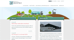 Desktop Screenshot of mestac.nl